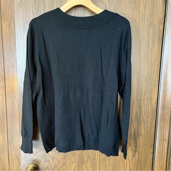 Chico’s Rayon Long Sleeve Top - Picture 3 of 5